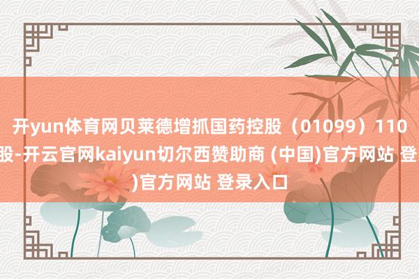 开yun体育网贝莱德增抓国药控股（01099）110.16万股-开云官网kaiyun切尔西赞助商 (中国)官方网站 登录入口